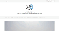 Desktop Screenshot of colombianaviva.com